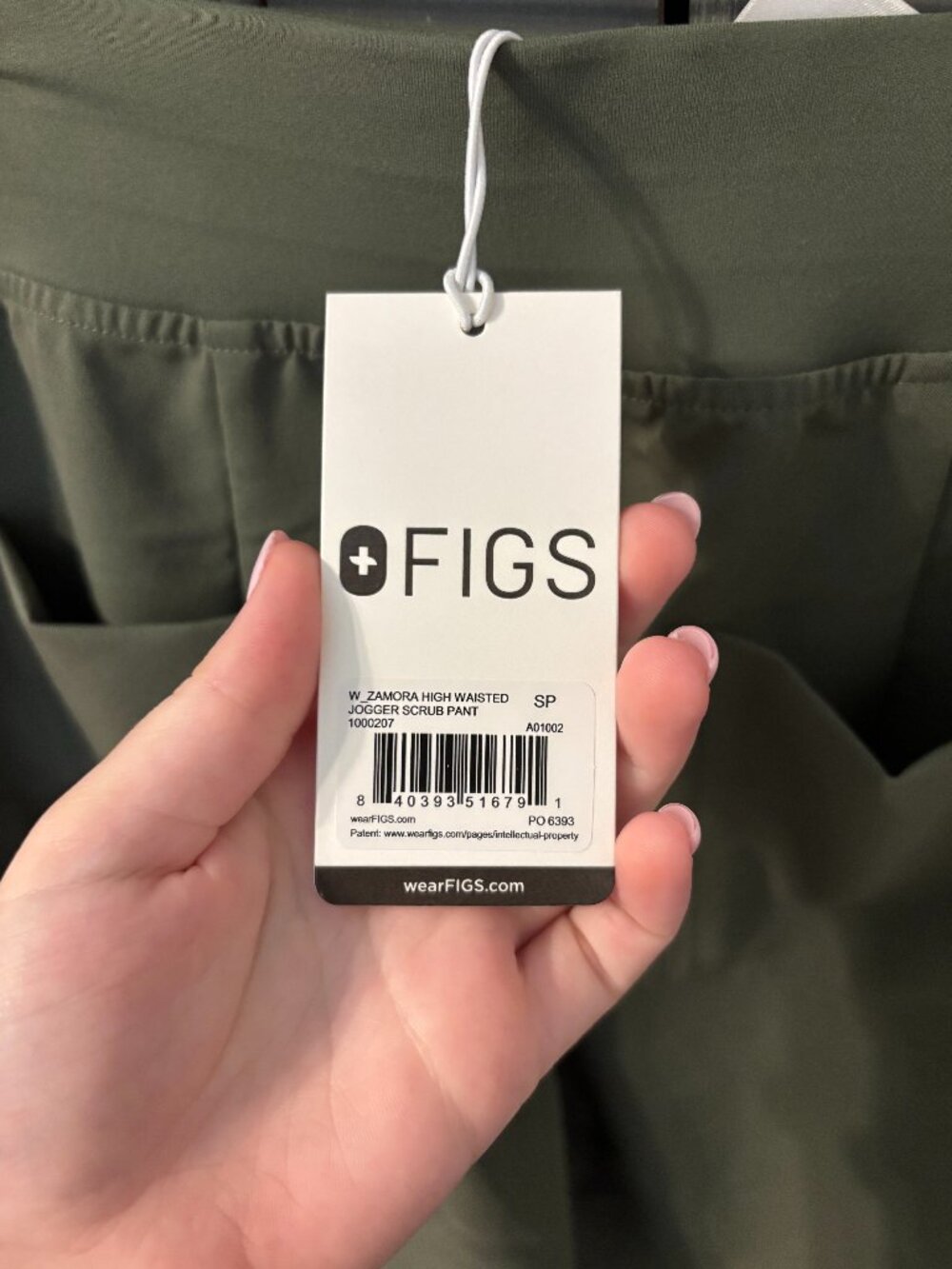 FIGS High Waisted Zamora Jogger Scrub Pants